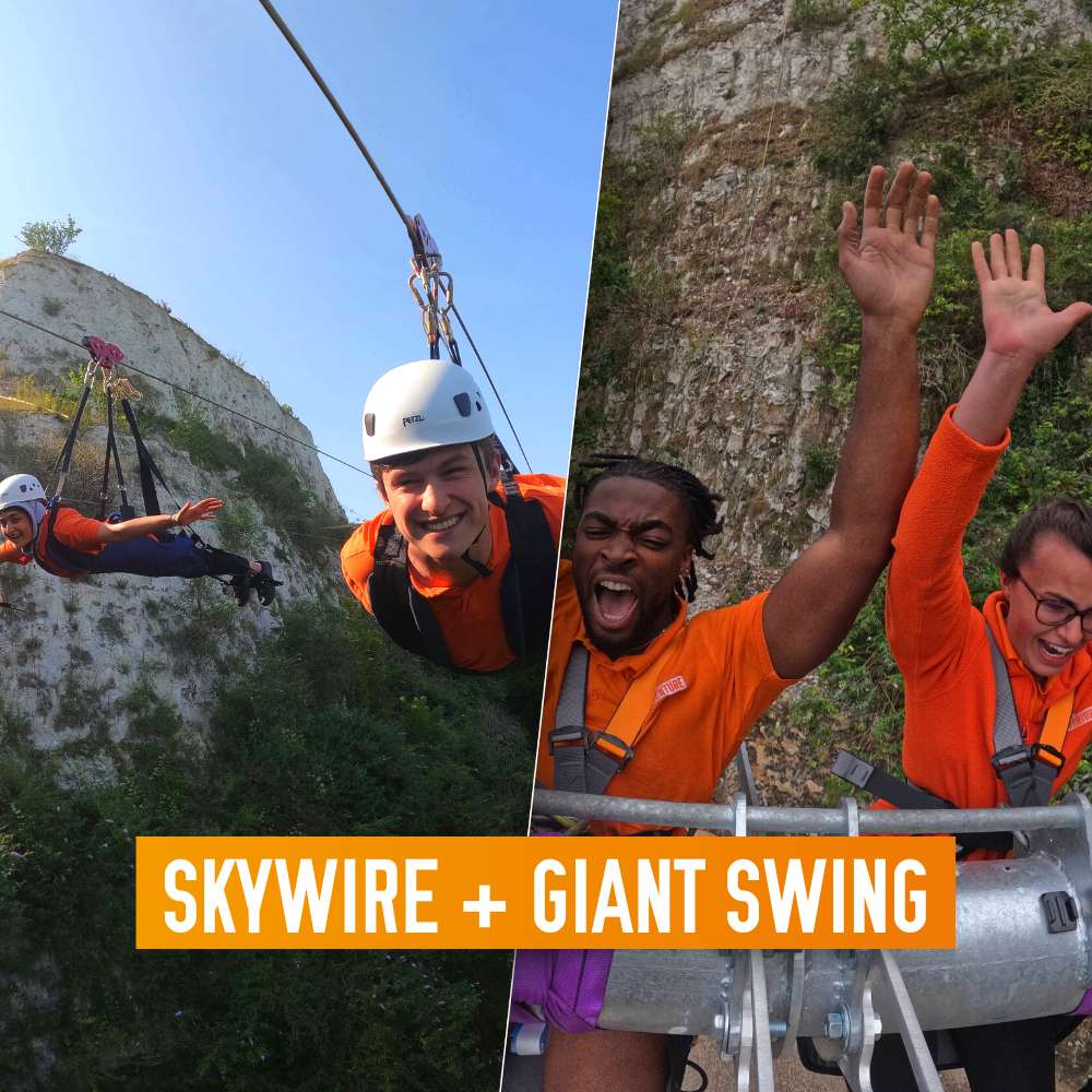 Skywire and Giant Swing package at hangloose bluewater